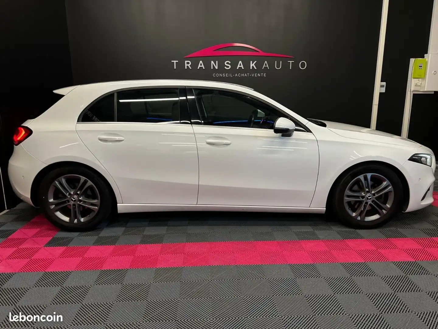 Mercedes-Benz A 180 MERCEDES 180 d 7G-DCT Style Line ORIGINE FRANCE SUIVI 2 EME MAIN CAMERA DE RECUL PACK LED Bianco - 2