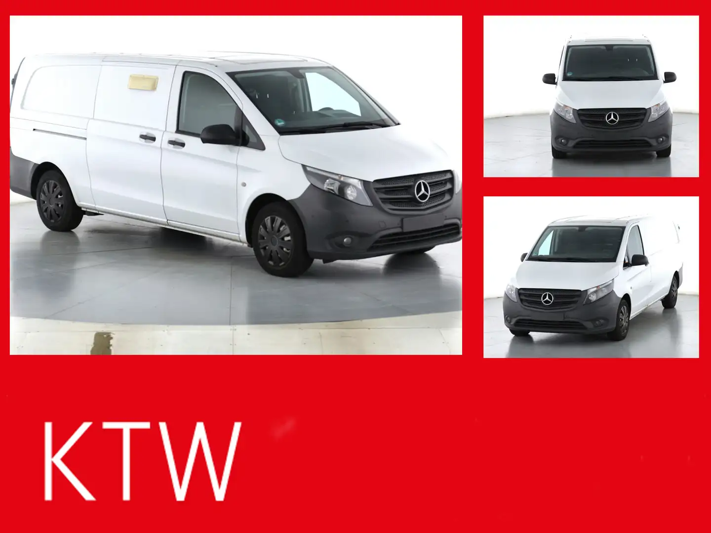 Mercedes-Benz Vito114CDI KA Extralang ,Klima,Sortimo,AHK Blanc - 1