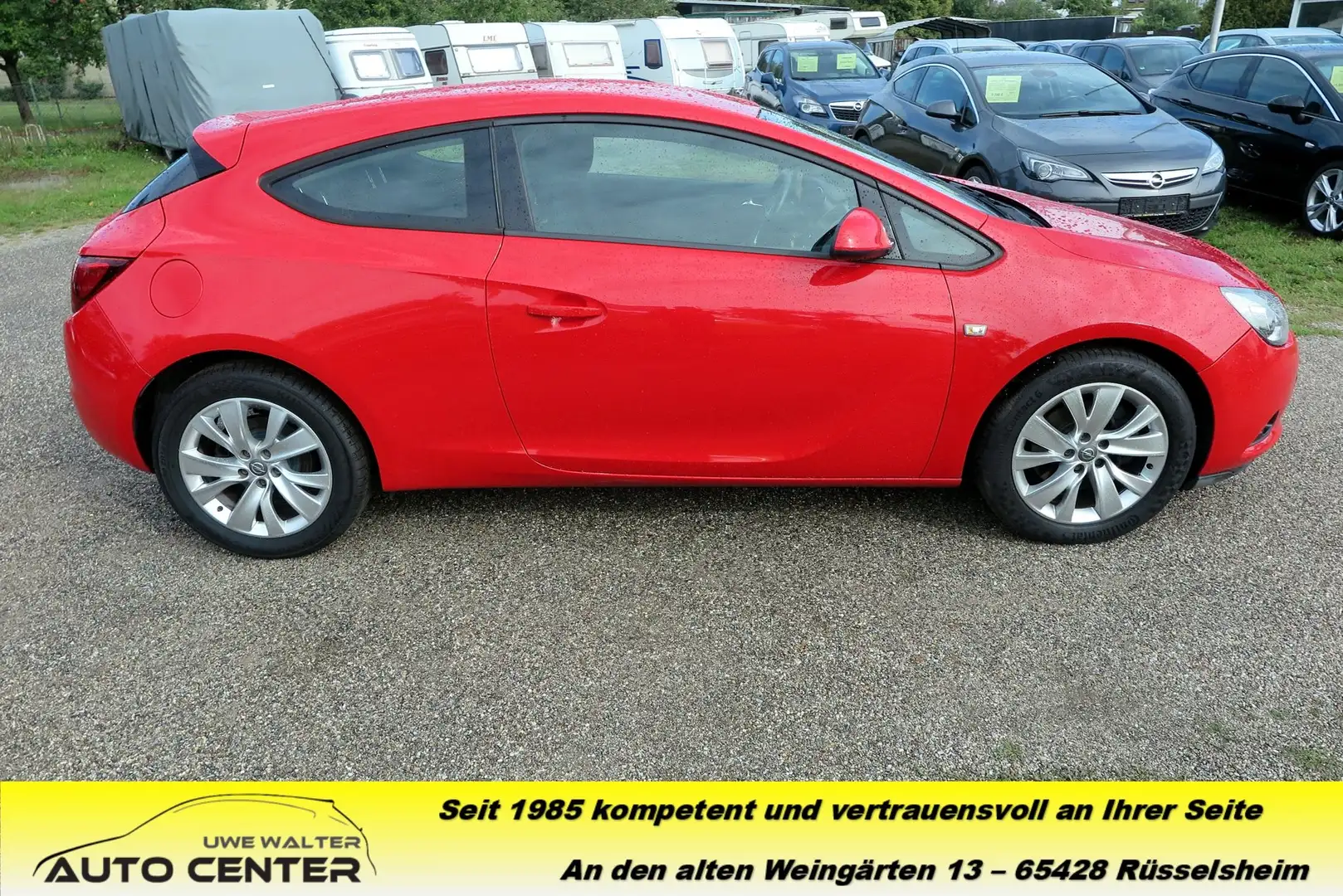 Opel Astra Astra J GTC 1.4 Turbo - Scheckheft - 8fach bereift Rouge - 2