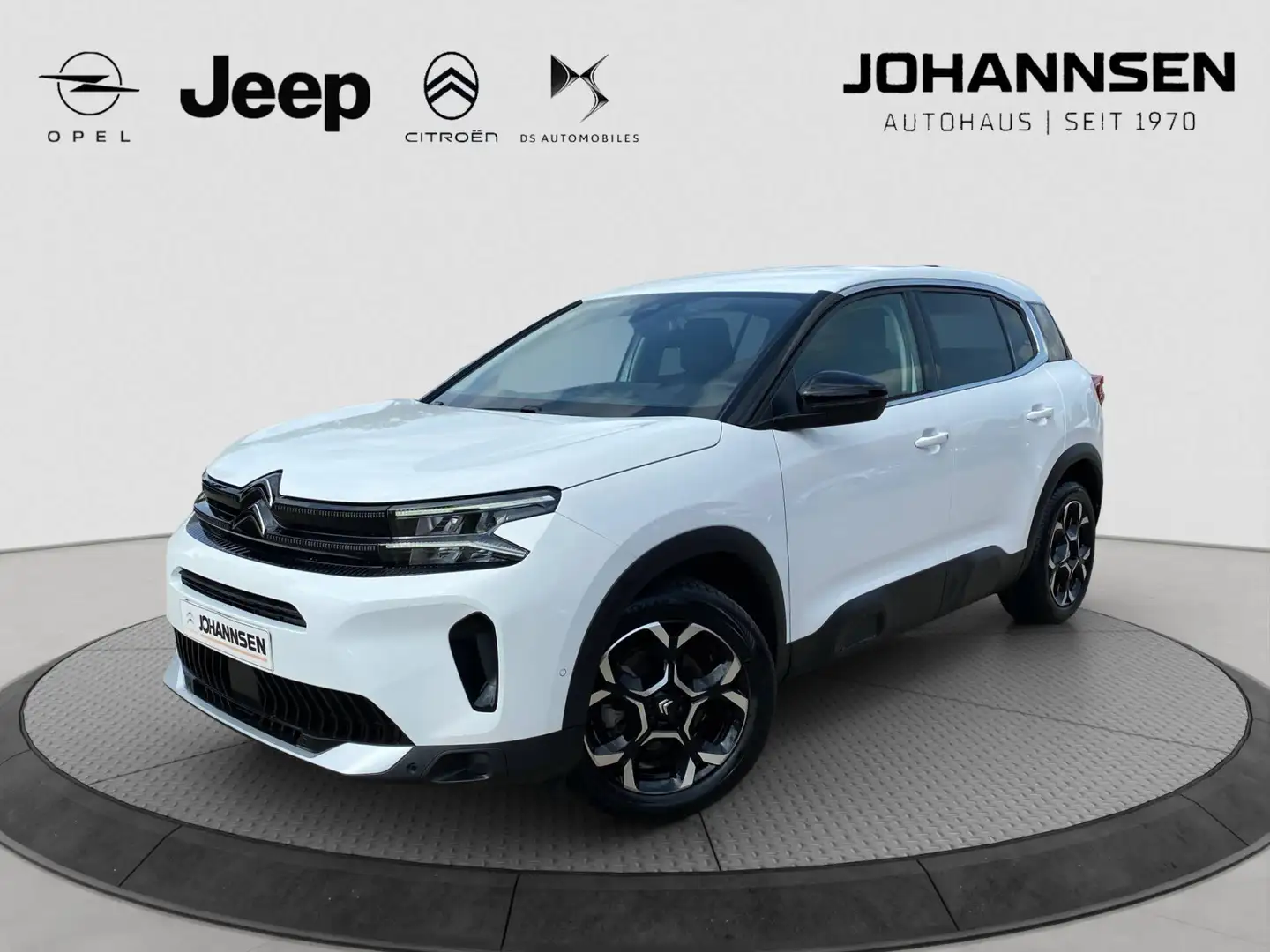 Citroen C5 Aircross Plus Hybr. 145 E-DSC 6 Blanc - 1