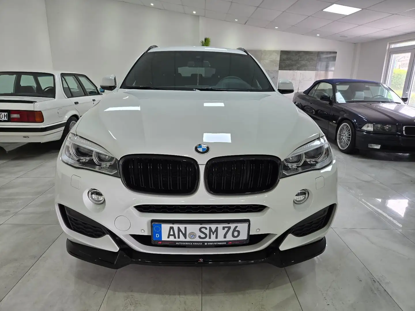 BMW X6 xDrive 30 d, Sternhimmel, M-Paket, Felgen uvm Fehér - 2