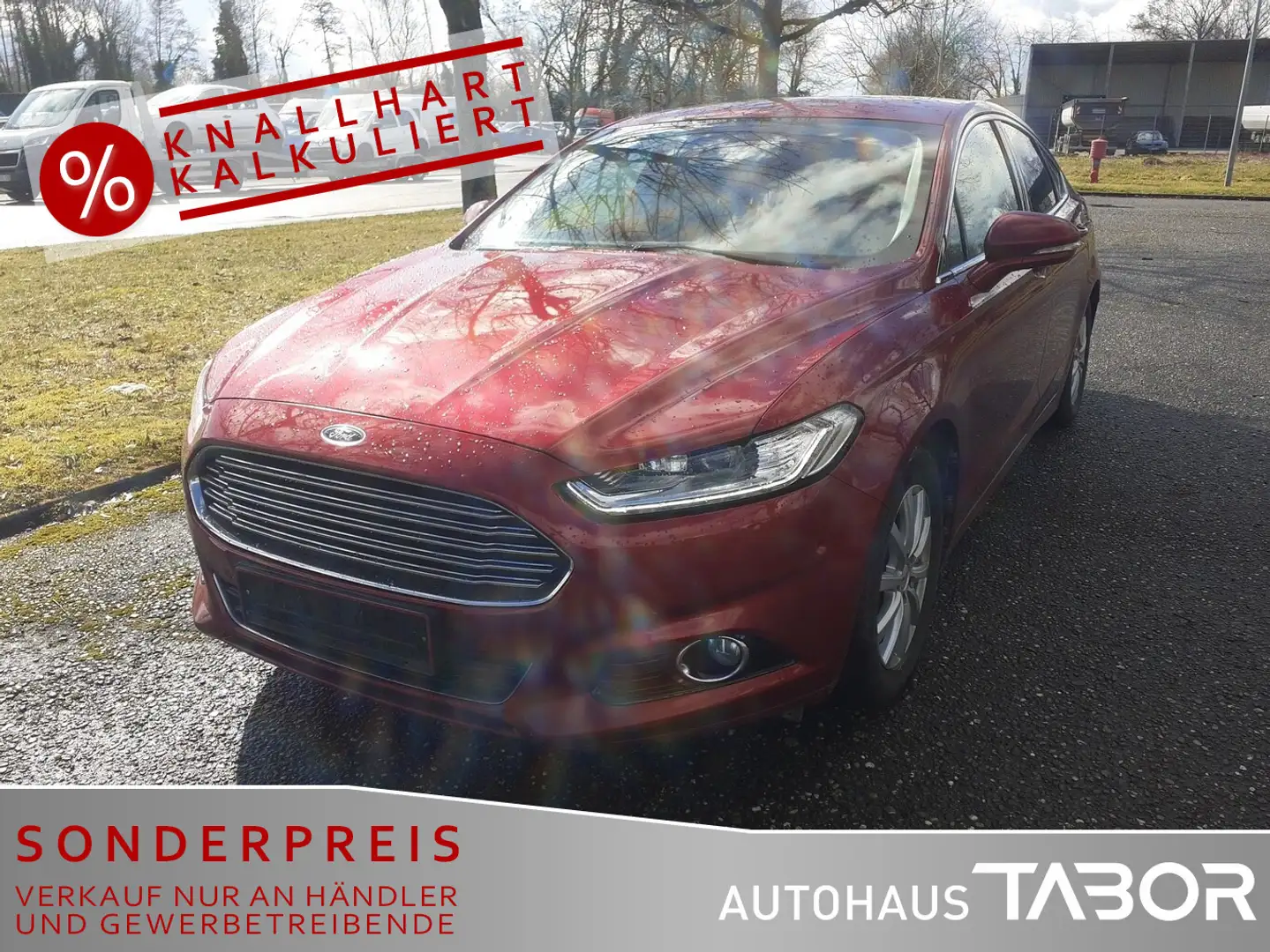 Ford Mondeo 1.5 EcoBoost Titanium Navi RFK Leder SHZ Rot - 1