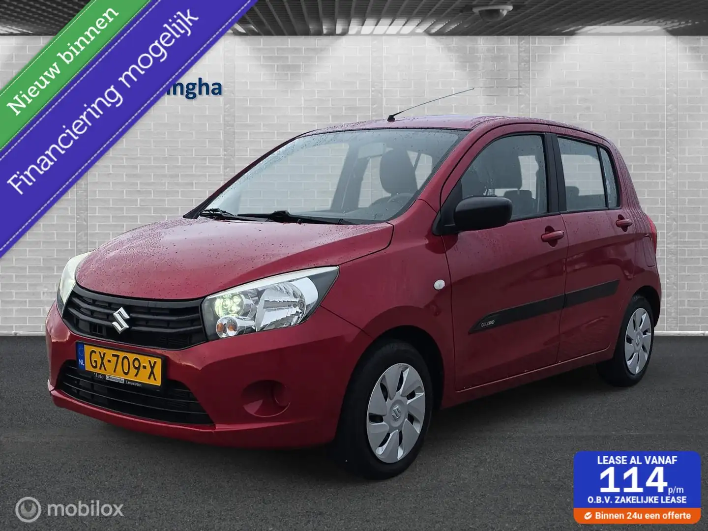 Suzuki Celerio 1.0 *1e eig.*10300km*trekhaak*Airco Rosso - 1