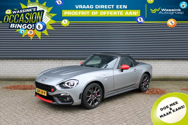 Fiat 124 Spider Abarth MultiAir Turbo 170k Automaat I Two Tone Led