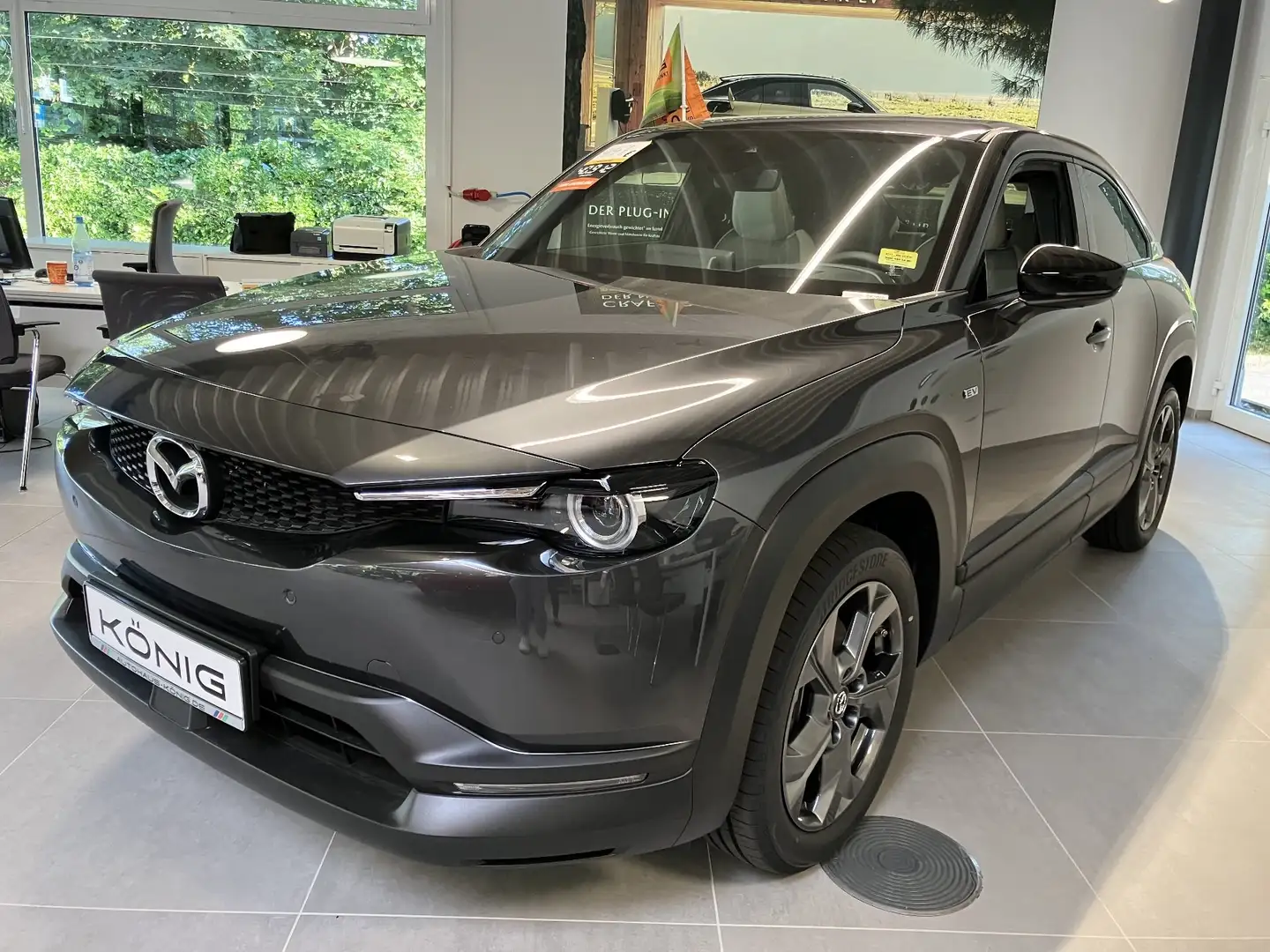 Mazda MX-30 EV 35,5kWh MAKOTO Premium Paket Glasdach Grau - 1
