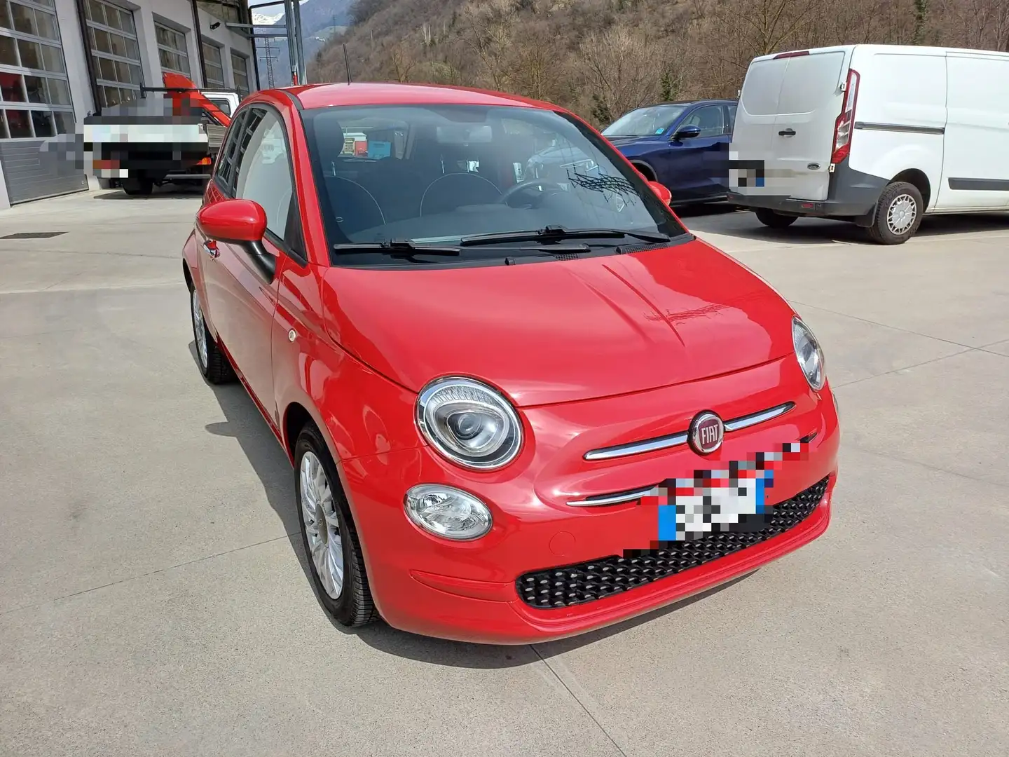 Fiat 500 500 1.0 hybrid Lounge 70cv Rouge - 2