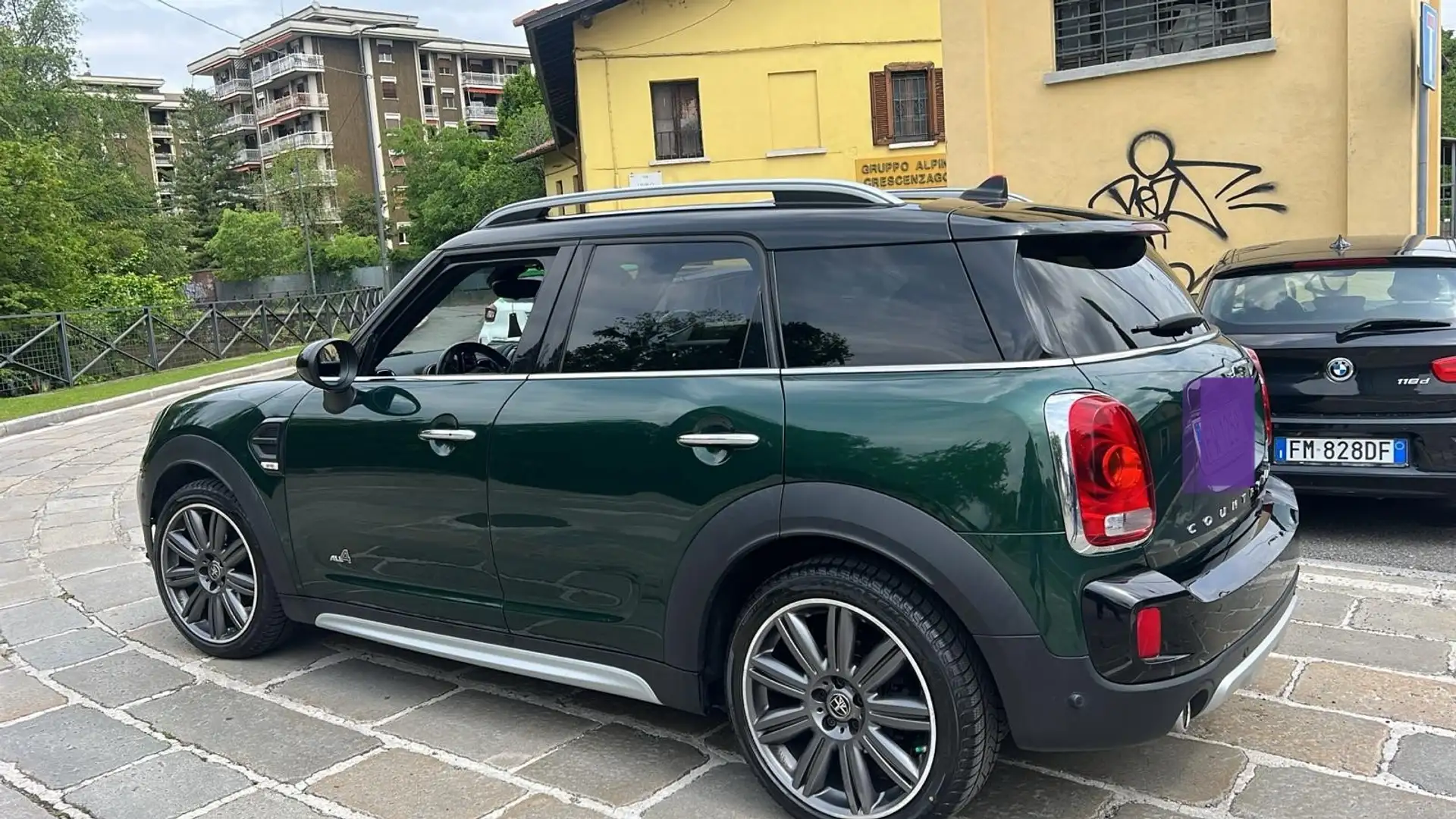 MINI Cooper D Countryman Mini Countryman 2.0 Cooper D Park Lane all4 auto Verde - 1