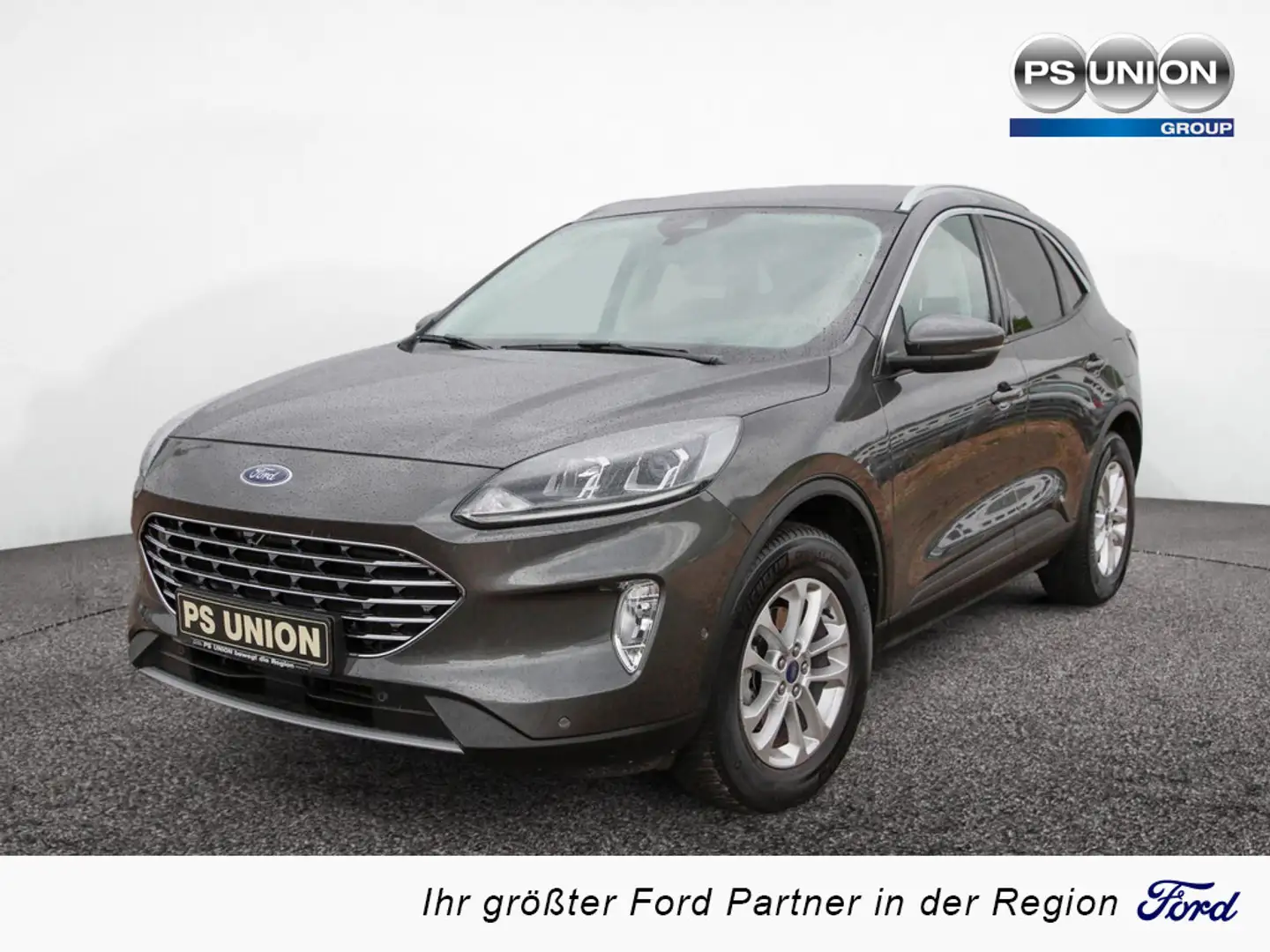 Ford Kuga TITANIUM SYNC PDC SHZ KAMERA NAVI ACC Grijs - 1