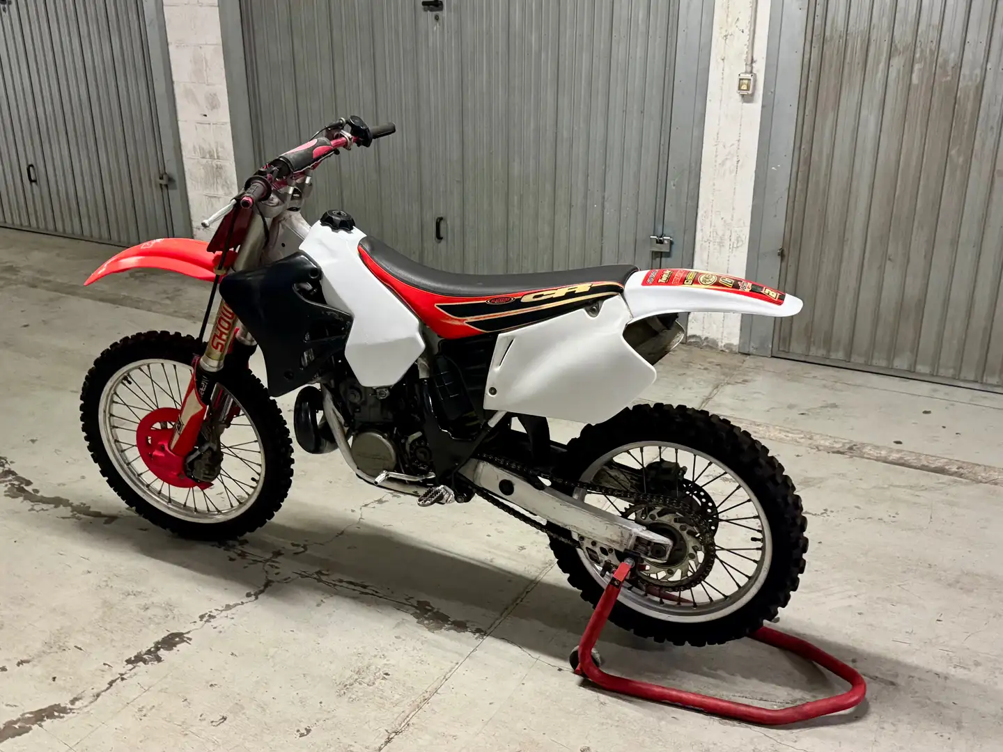 Honda CR 250 Cr 250 2 t Weiß - 1
