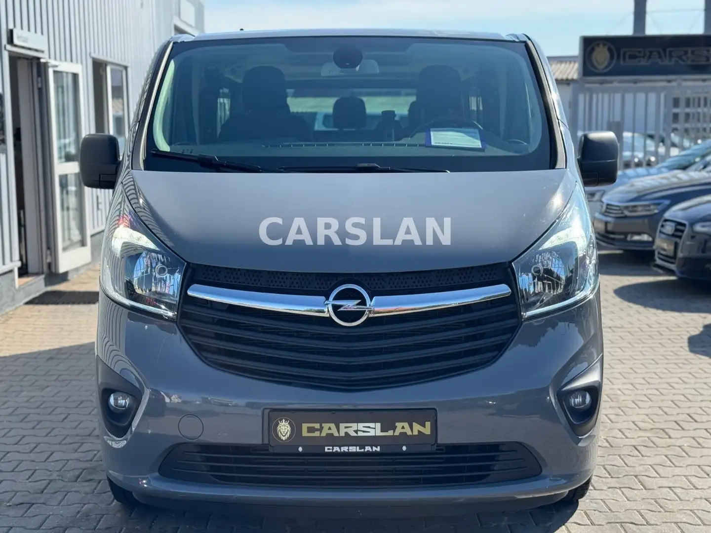 Opel Vivaro 8-SITZER+LANG+LED+R.KAM+AHK+SHZ+NAVI+KLIM Grau - 2