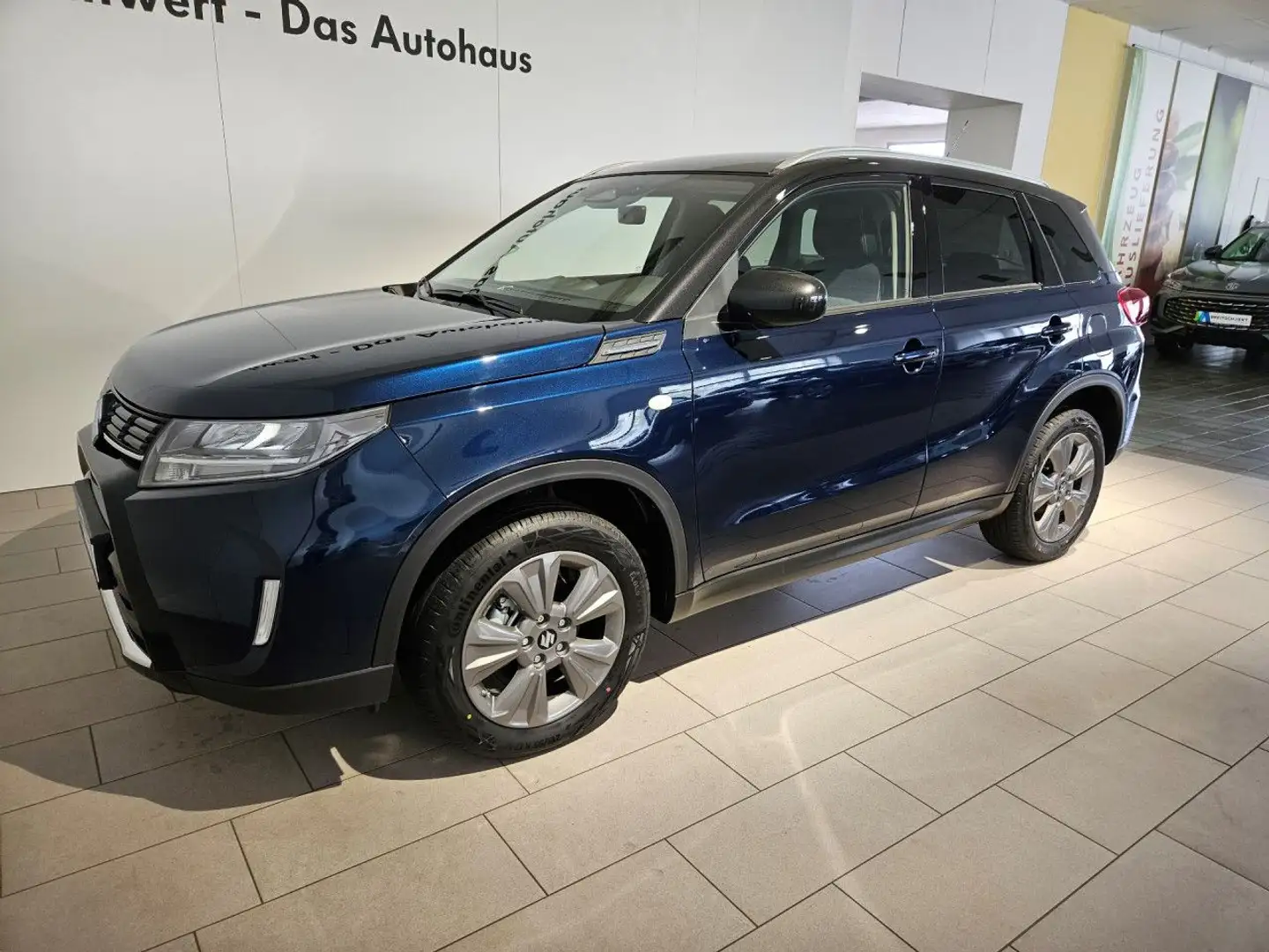 Suzuki Vitara 1.4 Comfort LED/ ACC/Navi/Fernlichtass./RFK Blauw - 2