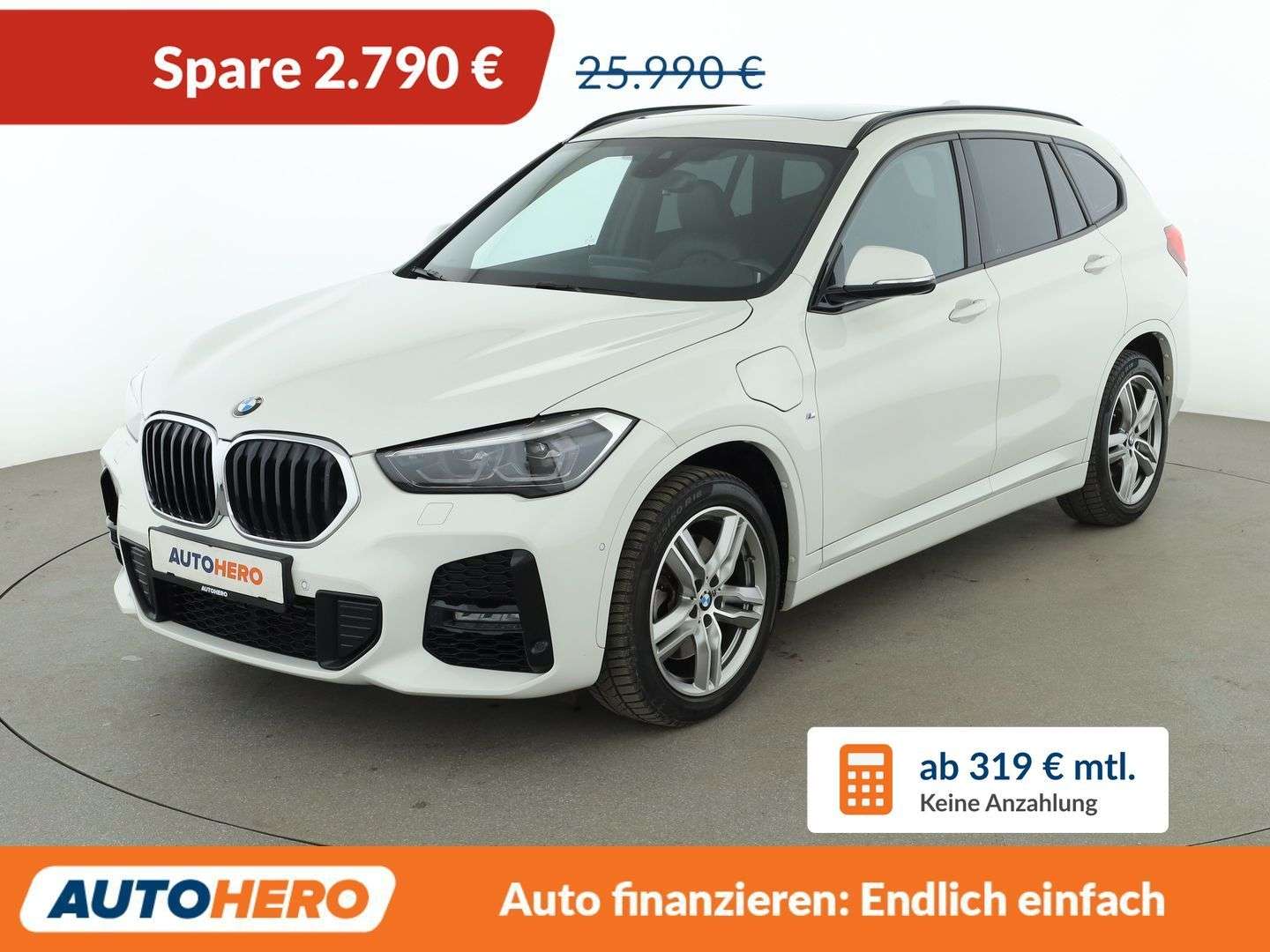BMW X1 nuo 427 €/ mėn Benzinas/Elektra 2020m. Kita Automatinė