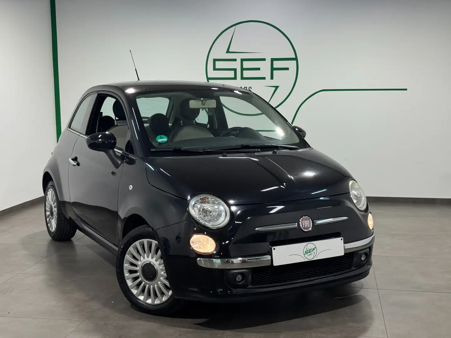 Fiat 500 ** 1.2i ** A/C ** Toit Pano ** Garantie 12 mois ** Blauw - 1