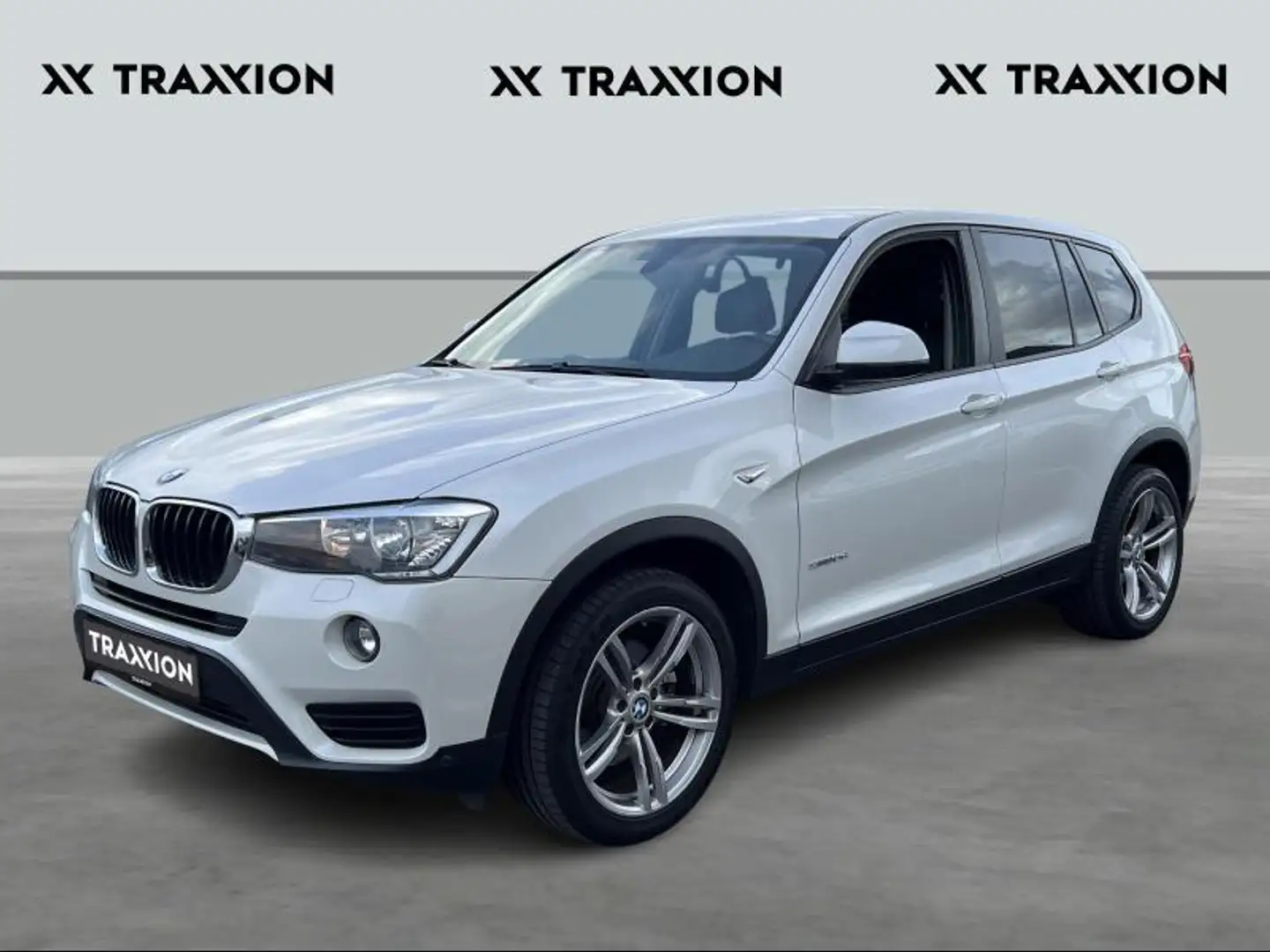 BMW X3 1.8d S-drive GPS Leder AUTO Blanc - 1