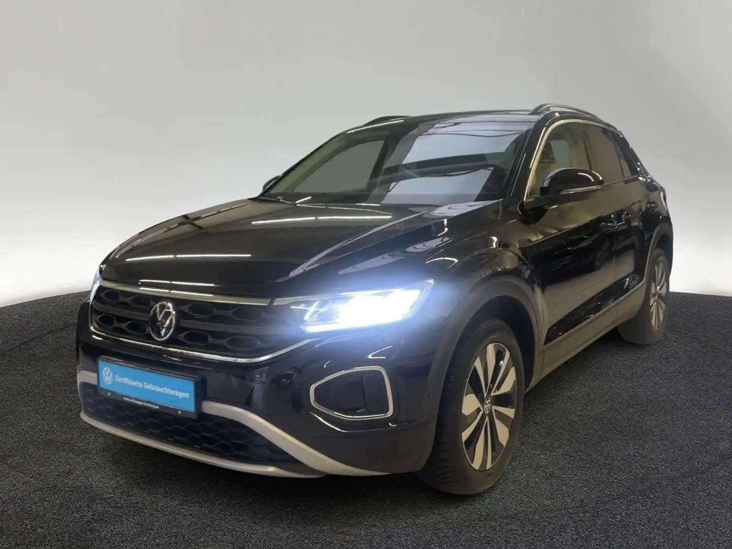 Volkswagen T-Roc 1.0 TSI Goal ACC LED Navi Sitzheizung Schwarz - 2