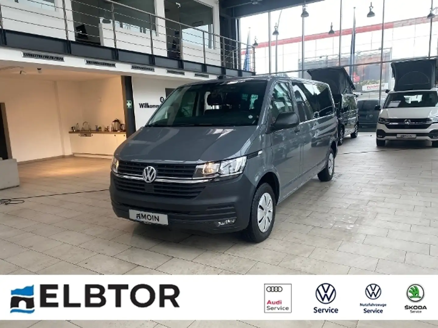 Volkswagen T6.1 Kombi TDI langer Radstand 9 SITZER KLIMA PDC DAB Gri - 1