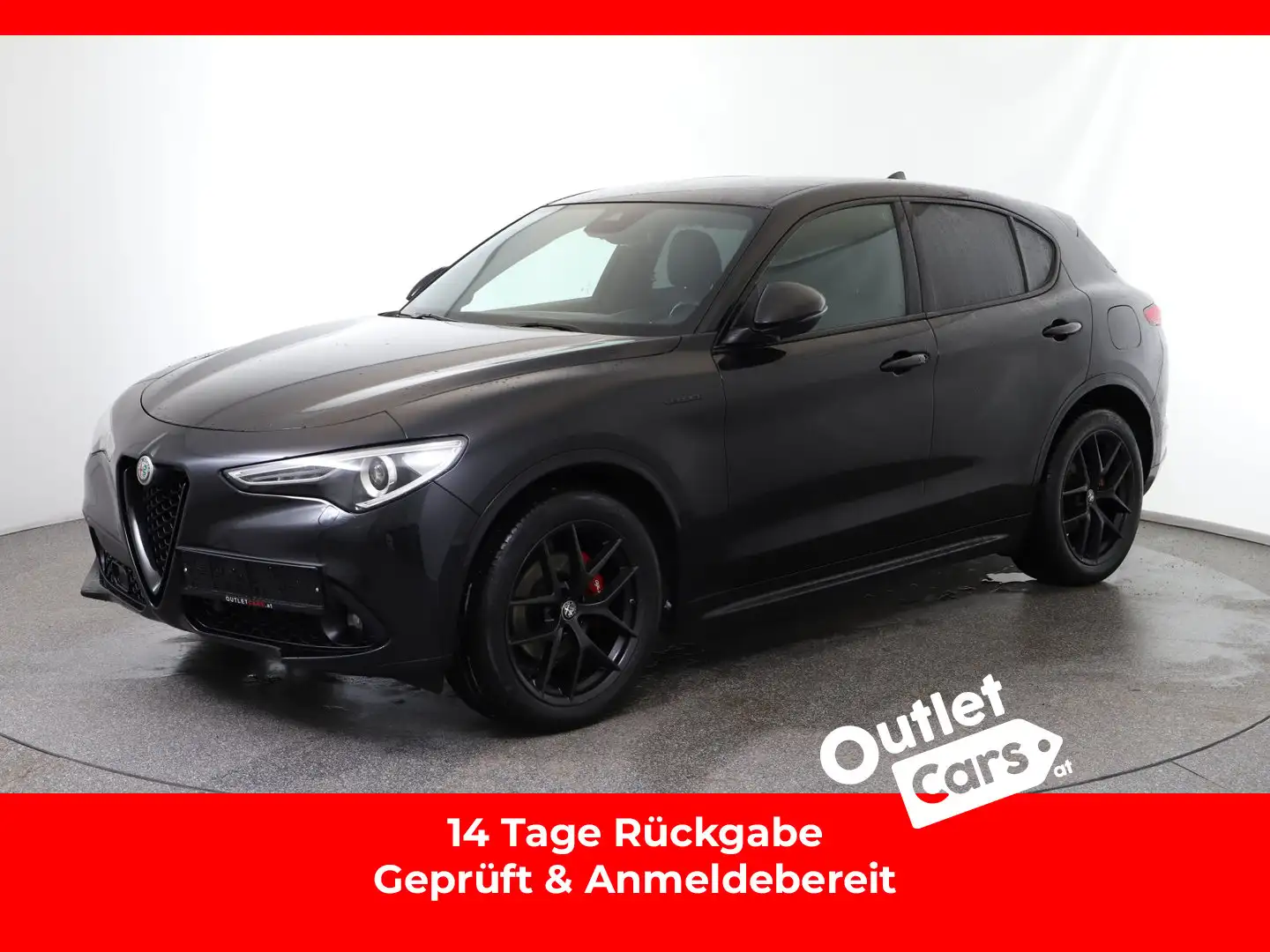 Alfa Romeo Stelvio Sprint 2,2 16V 190 AT8 Q4 Schwarz - 1