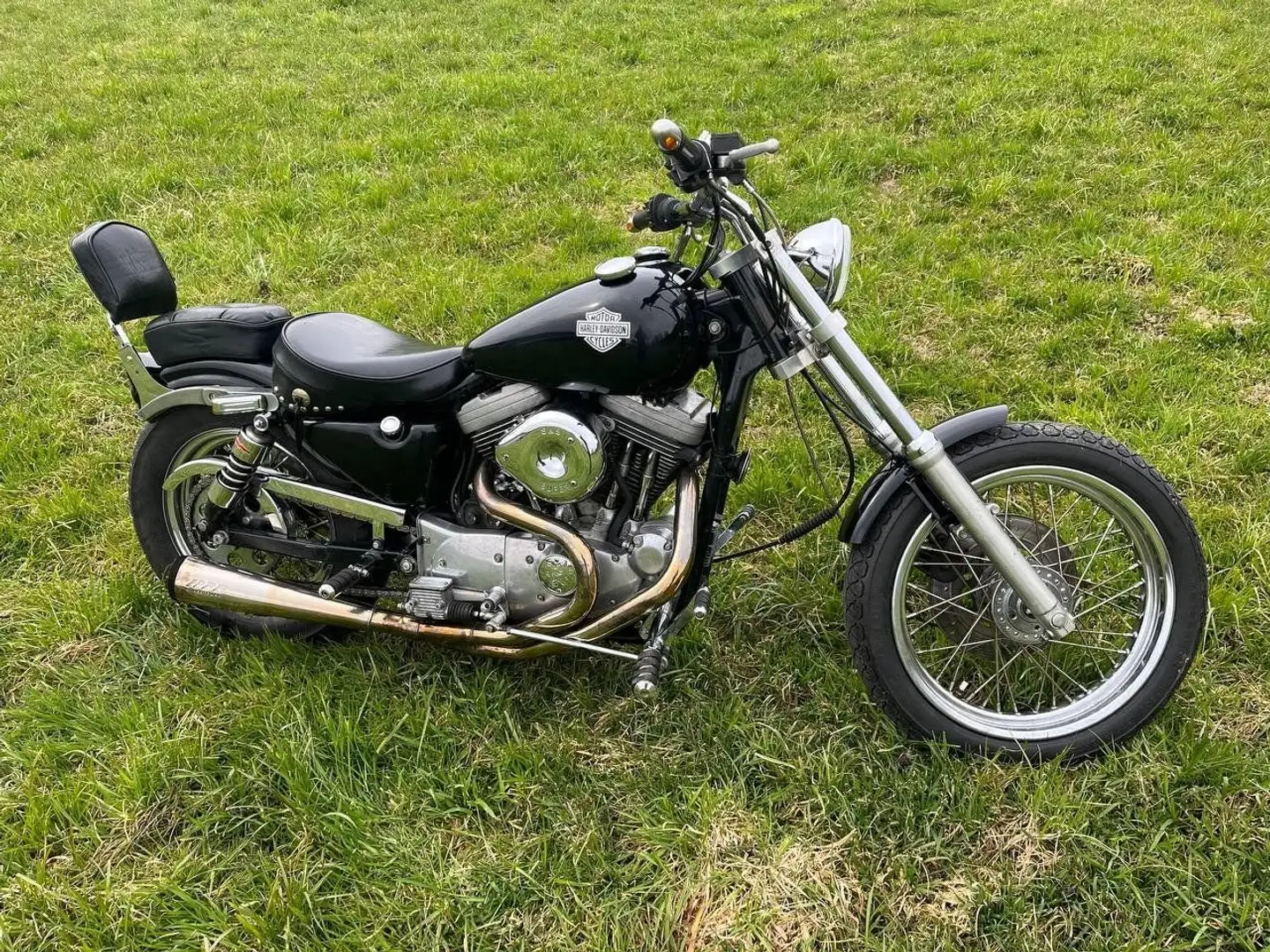 Harley-Davidson XL 1200 Zwart - 2