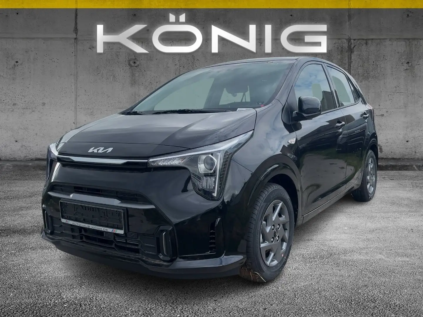 Kia Picanto 1.0 VISION Klima Kamera Navi Zwart - 1