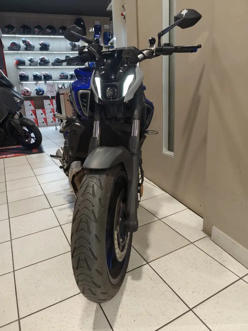 Yamaha MT-07 Bleu - 2