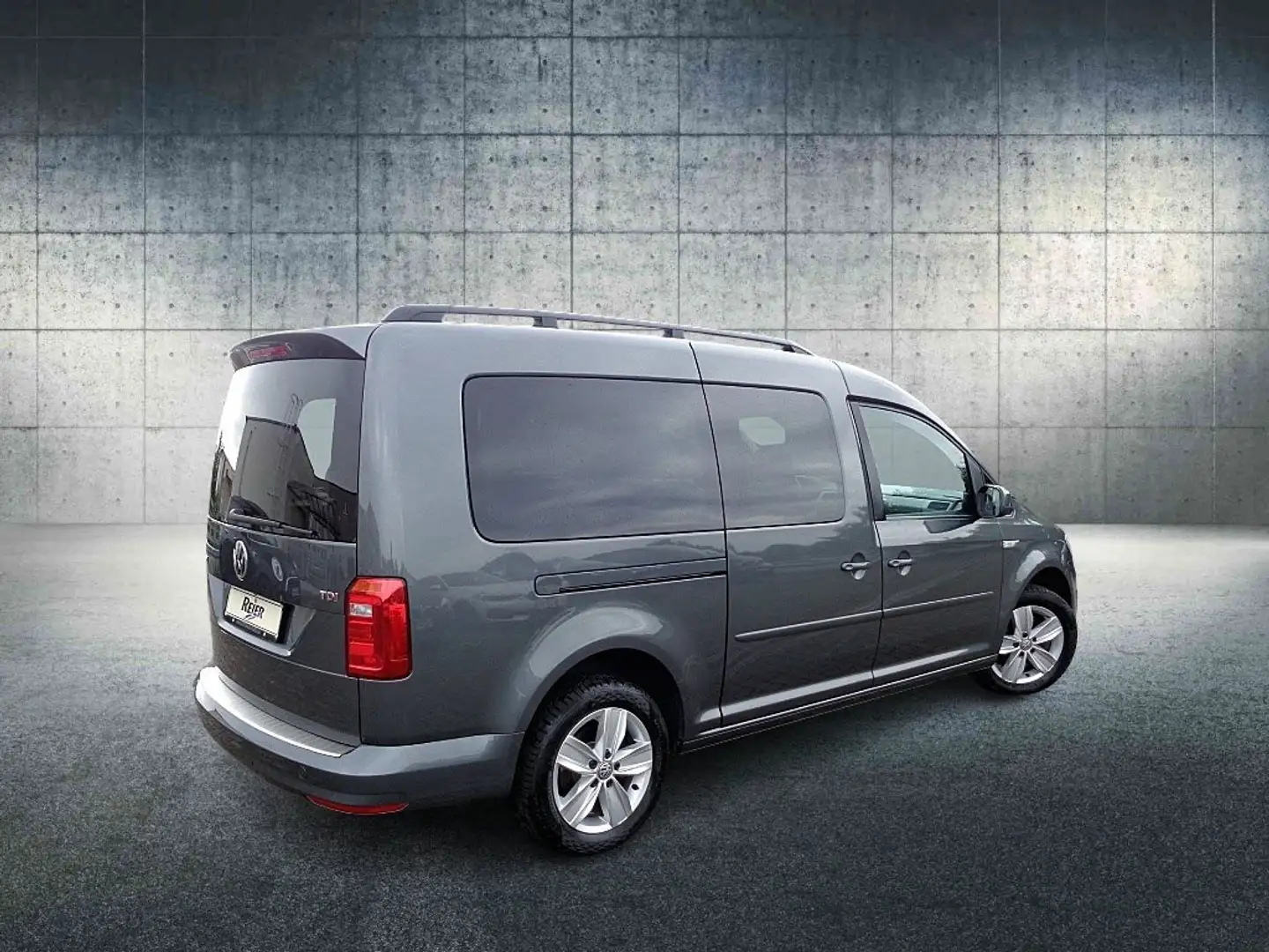 Volkswagen Caddy Maxi 2.0TDI,Comf,7Sitze,Nav,Klima,Shzg,AHK Argent - 2