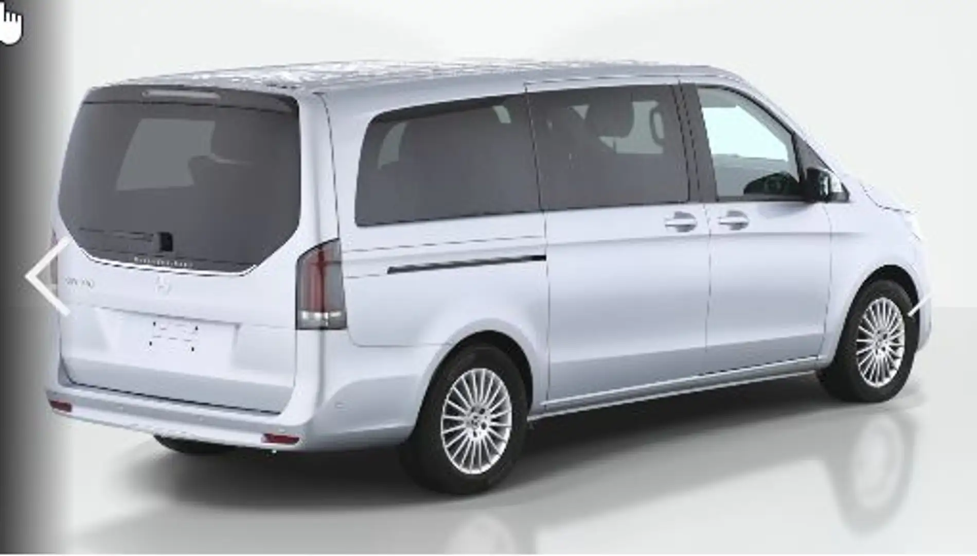 Mercedes-Benz EQV 300 Lang LED+NAVI+KAM+MBUX Silber - 2