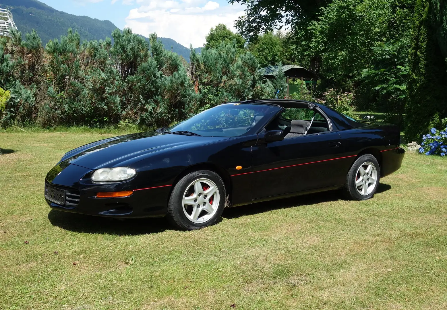 Chevrolet Camaro Camaro Targa Coupé 3,8 V6 A-Paket Aut. Schwarz - 2