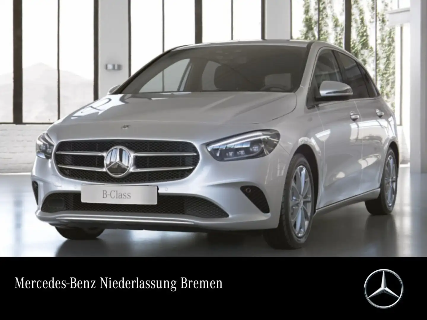 Mercedes-Benz B 220 4M PROGRESSIVE+MULTIBEAM+STHZG+KAMERA+TOTW Silber - 1