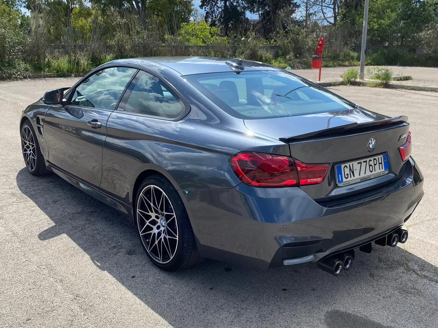 BMW 420 420i Coupe auto Grigio - 2