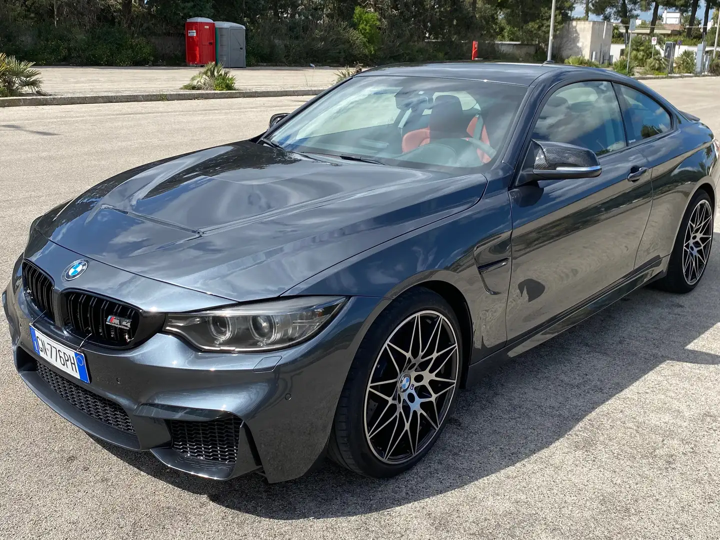 BMW 420 420i Coupe auto Grigio - 1