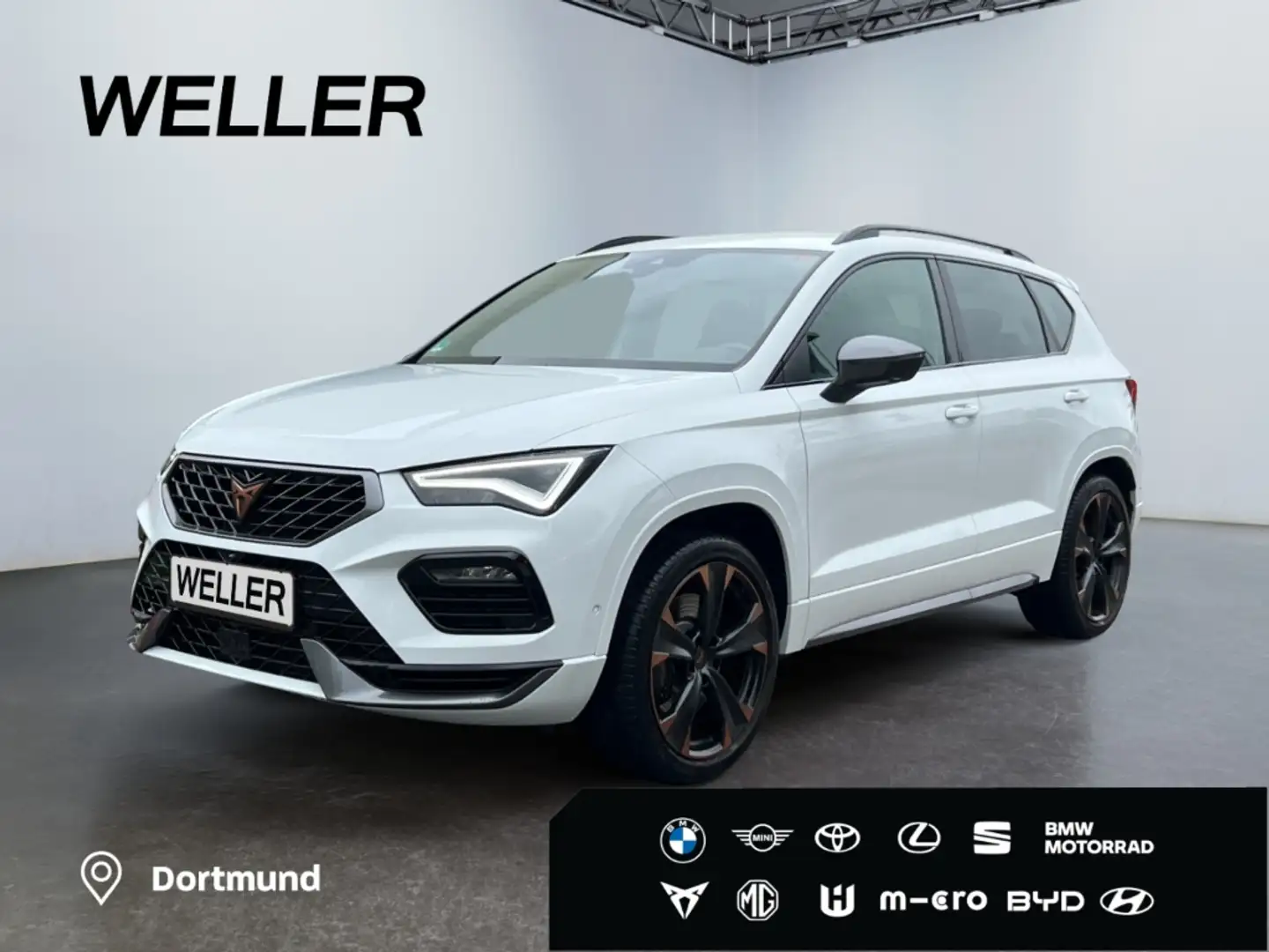 CUPRA Ateca 2.0 TSI 4Drive DSG *LED*360°*Beats*el Heck* Weiß - 1