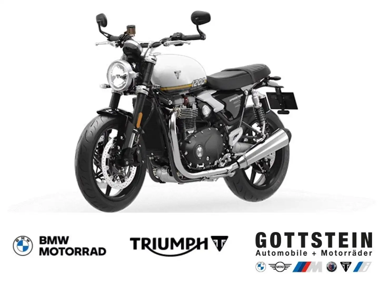 Triumph Speed Twin 1200 Alb - 1
