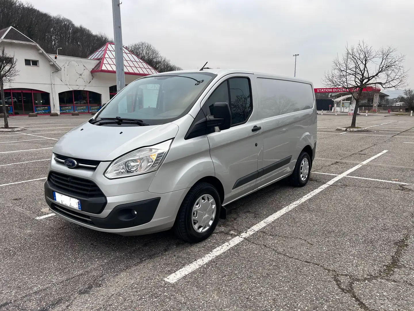 Ford Transit Custom 2.0 130 ch L1H1 Gris - 1