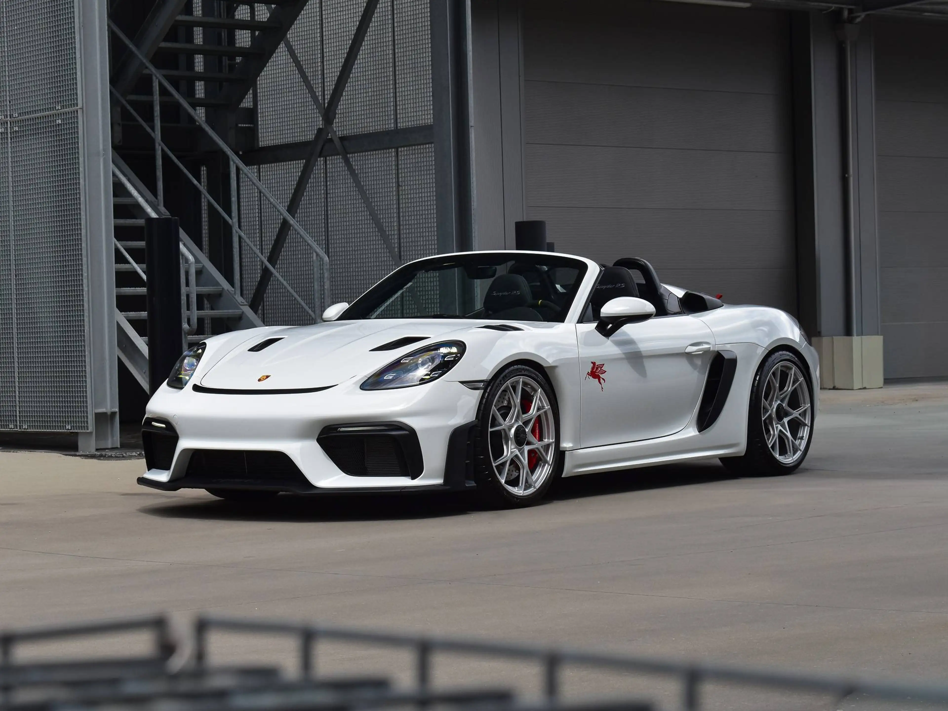 Porsche Boxster 718 Spyder RS / 4.0 PDK / Pure White / 1st Owner