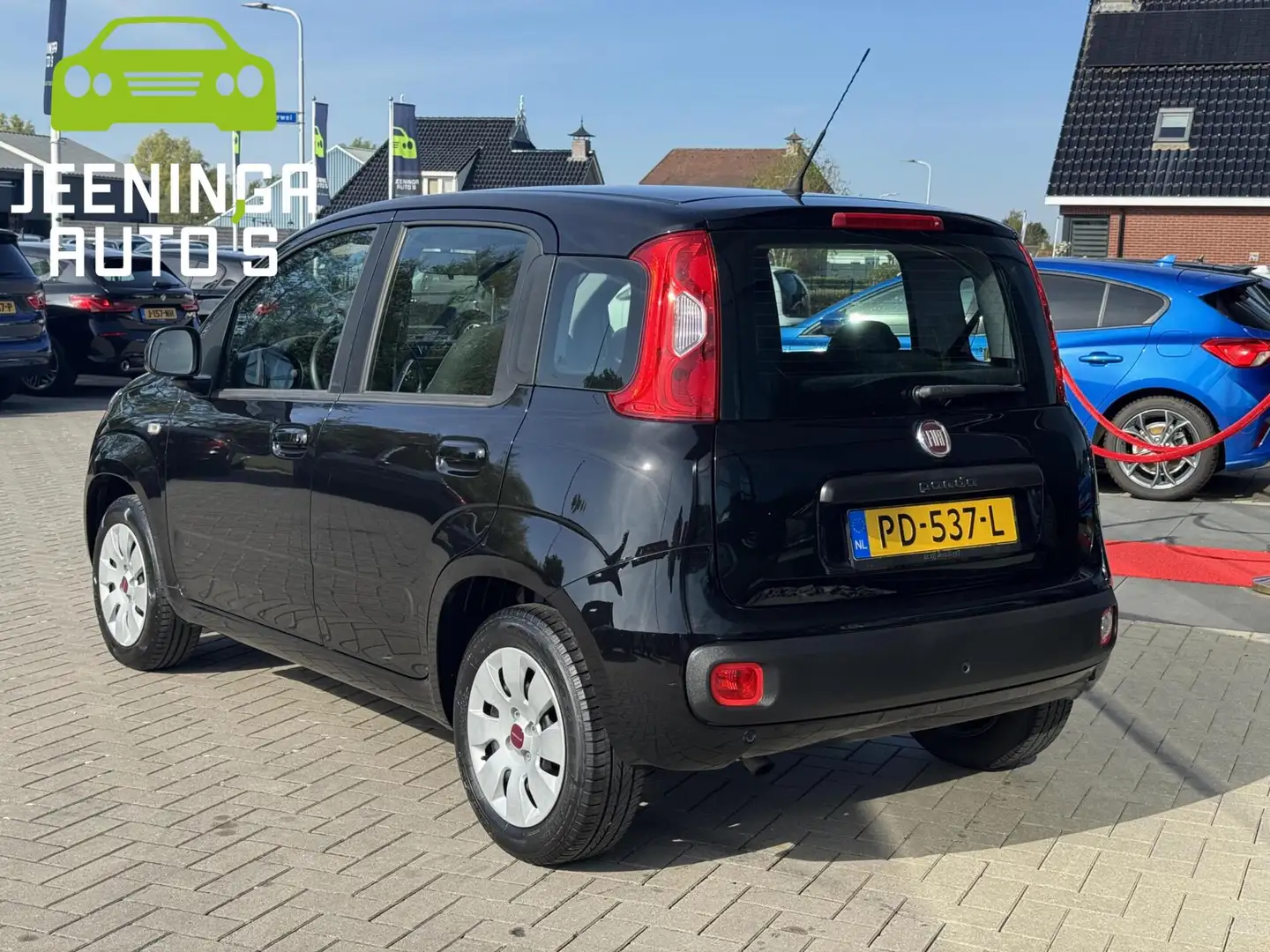 Fiat Panda Automaat ! Lounge Zwart - 2