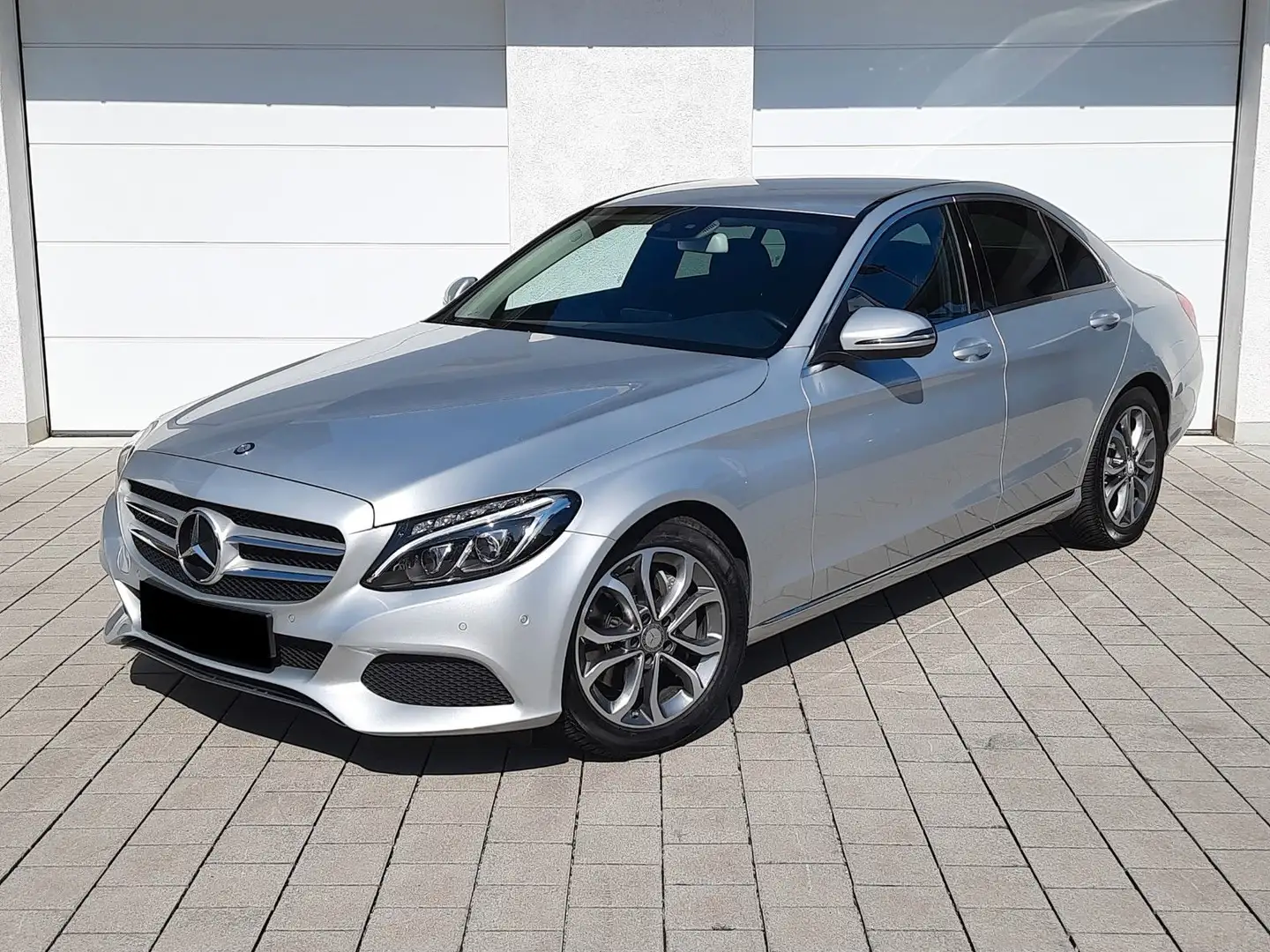 Mercedes-Benz C 250 d Limo Aut./Avantg./LED/Kam/AhK/Leder/Eu6 Срібний - 2