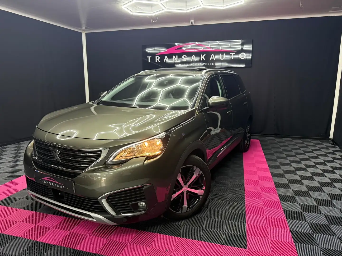 Peugeot 5008 5008 1.5 /TOIT PANO/Siege elec/Garantie 12 MOIS Gris - 2