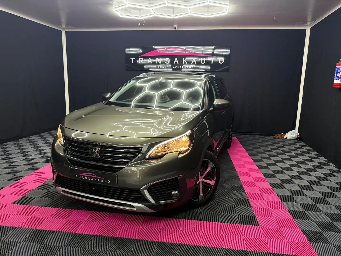 Peugeot 5008 5008 1.5 /TOIT PANO/Siege elec/Garantie 12 MOIS Gris - 1