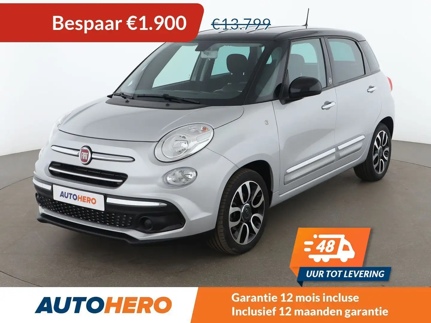 Fiat 500L 1.4 Mirror Zilver - 1