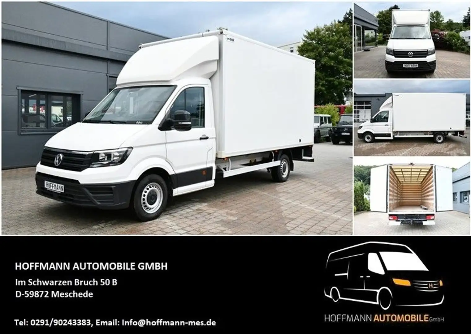 Volkswagen Crafter Koffer 35 lang FWD L3H3 Automatik 130 KW Weiß - 1
