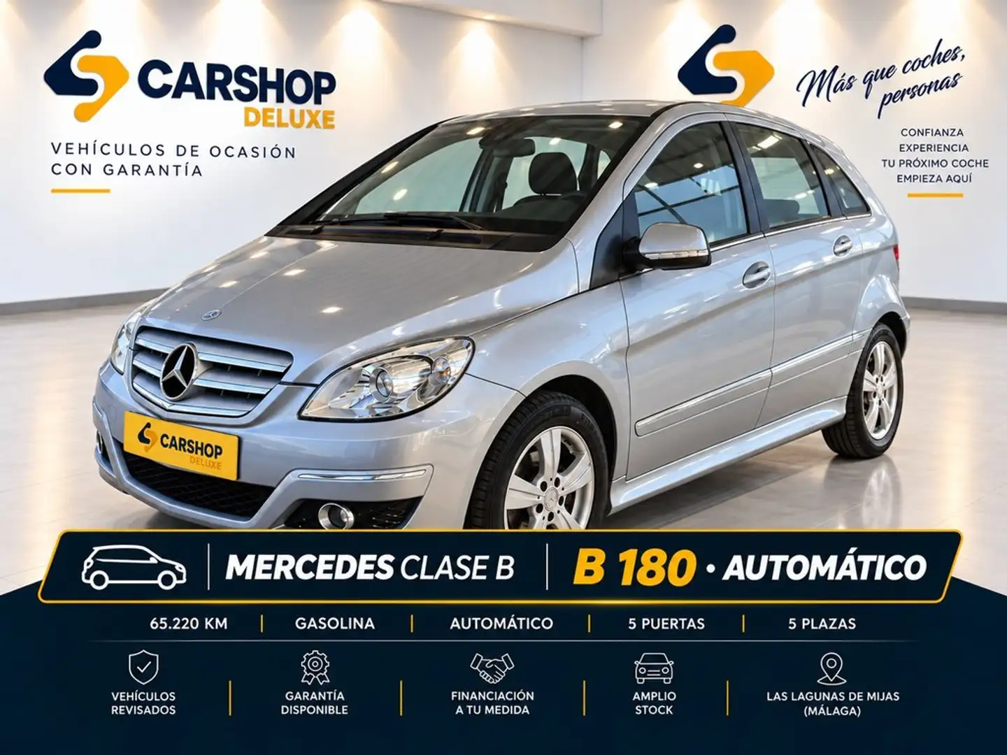 Mercedes-Benz B 180 Autotronic Gris - 1