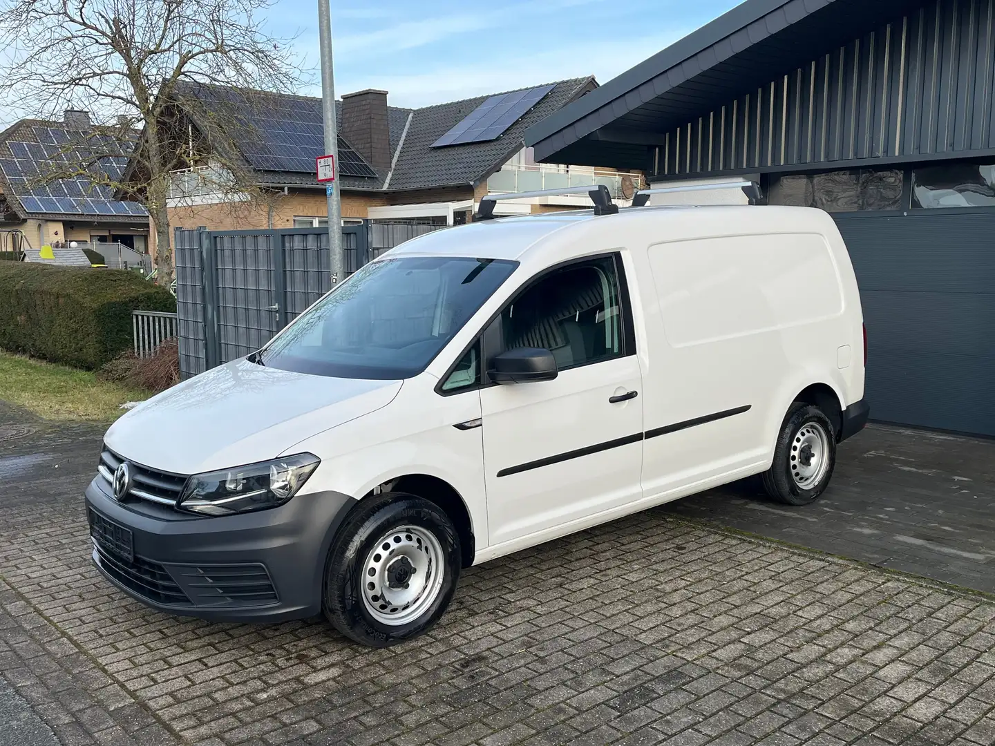 Volkswagen Caddy Maxi Kasten VW-Scheckheft 1.Hand 50Tkm AHKneu MwSt Blanc - 1