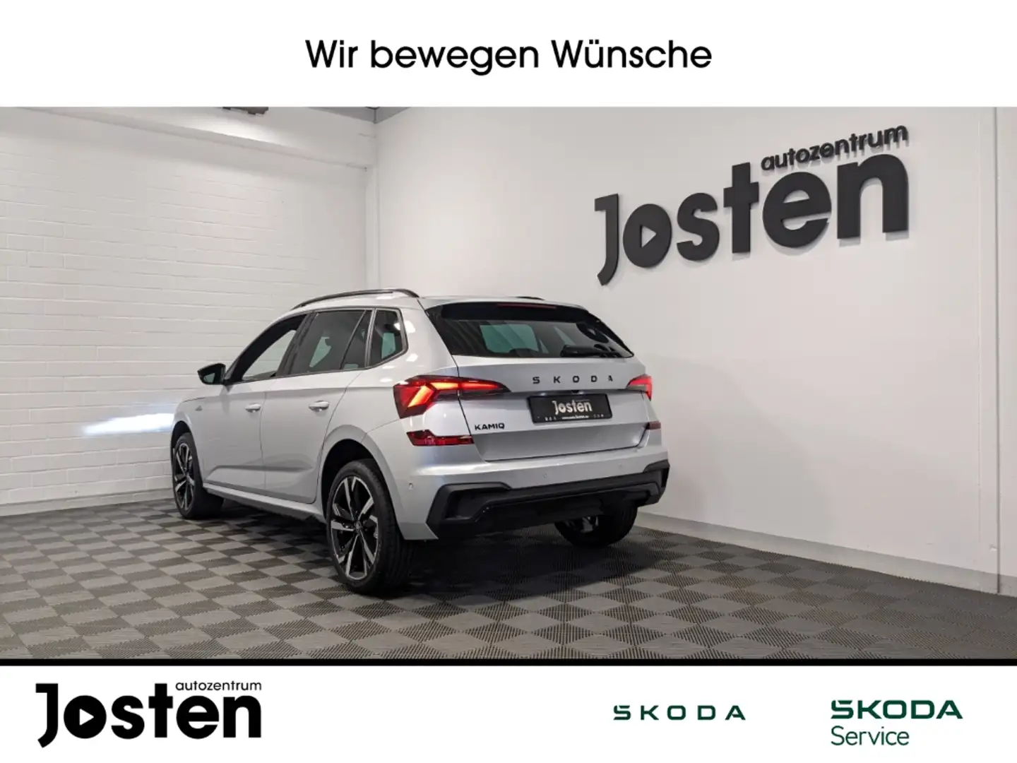 Skoda Kamiq Monte Carlo 1.5TSI Navi Fahrass. AHK Silber - 2