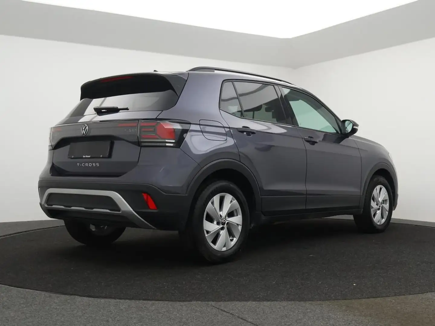 Volkswagen T-Cross T-Cross 1.0TSI Life 95PK *APP CONNECT*BLTH*ADAPTIV Gris - 2