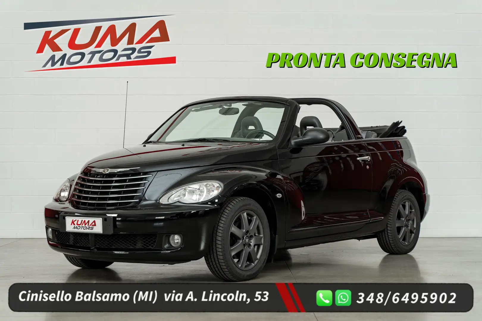 Chrysler PT Cruiser 2.4L 143cv aspirato Limited cabriolet Negru - 1