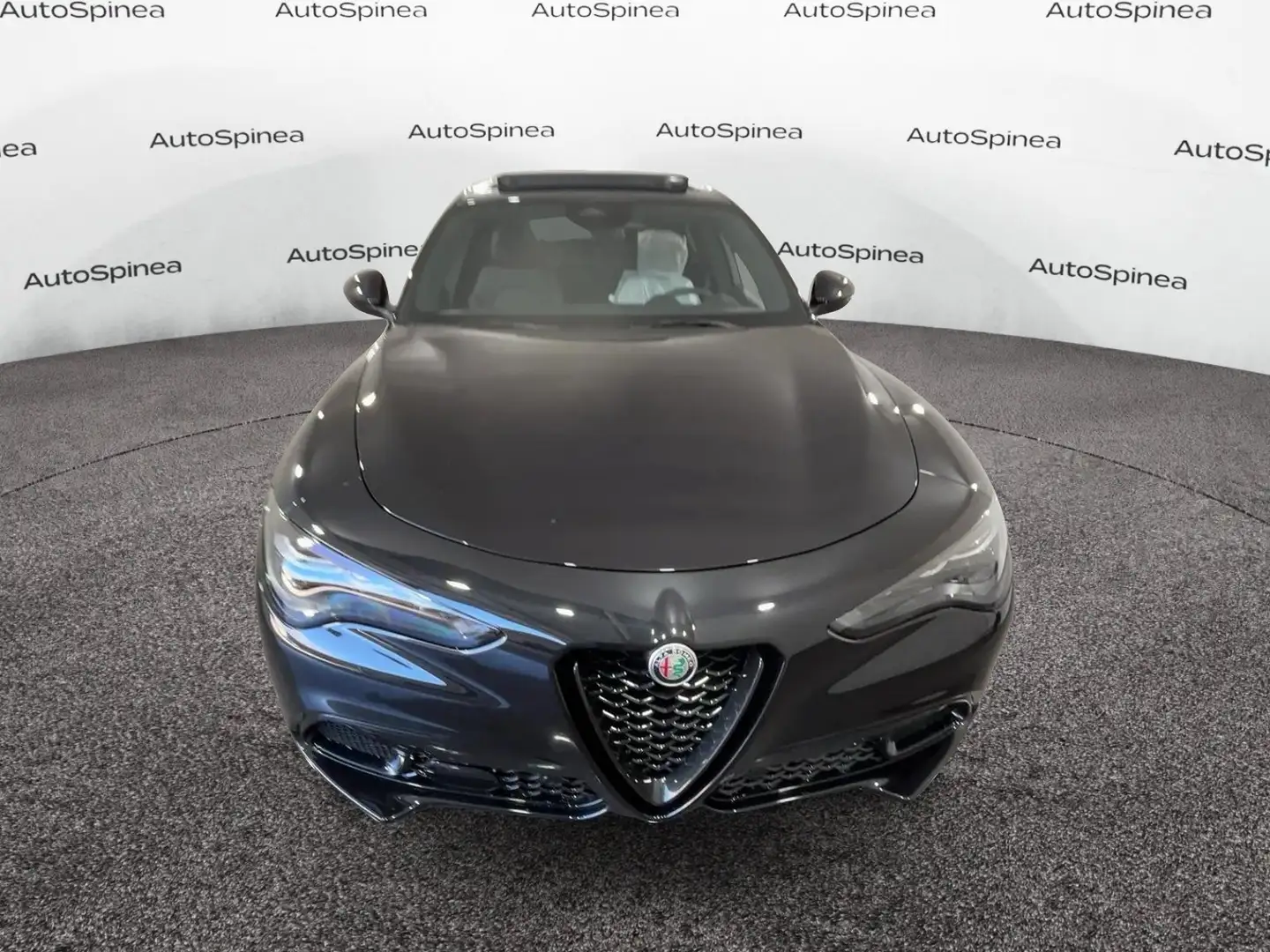 Alfa Romeo Stelvio 2.2 Turbodiesel 210 CV AT8 Q4 Veloce #tettoapribi Nero - 2