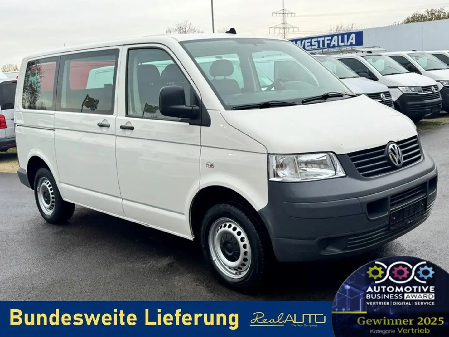 Volkswagen T5 Kombi /Transporter 2.5 Diesel DPF Klima*Tempo Weiß - 1