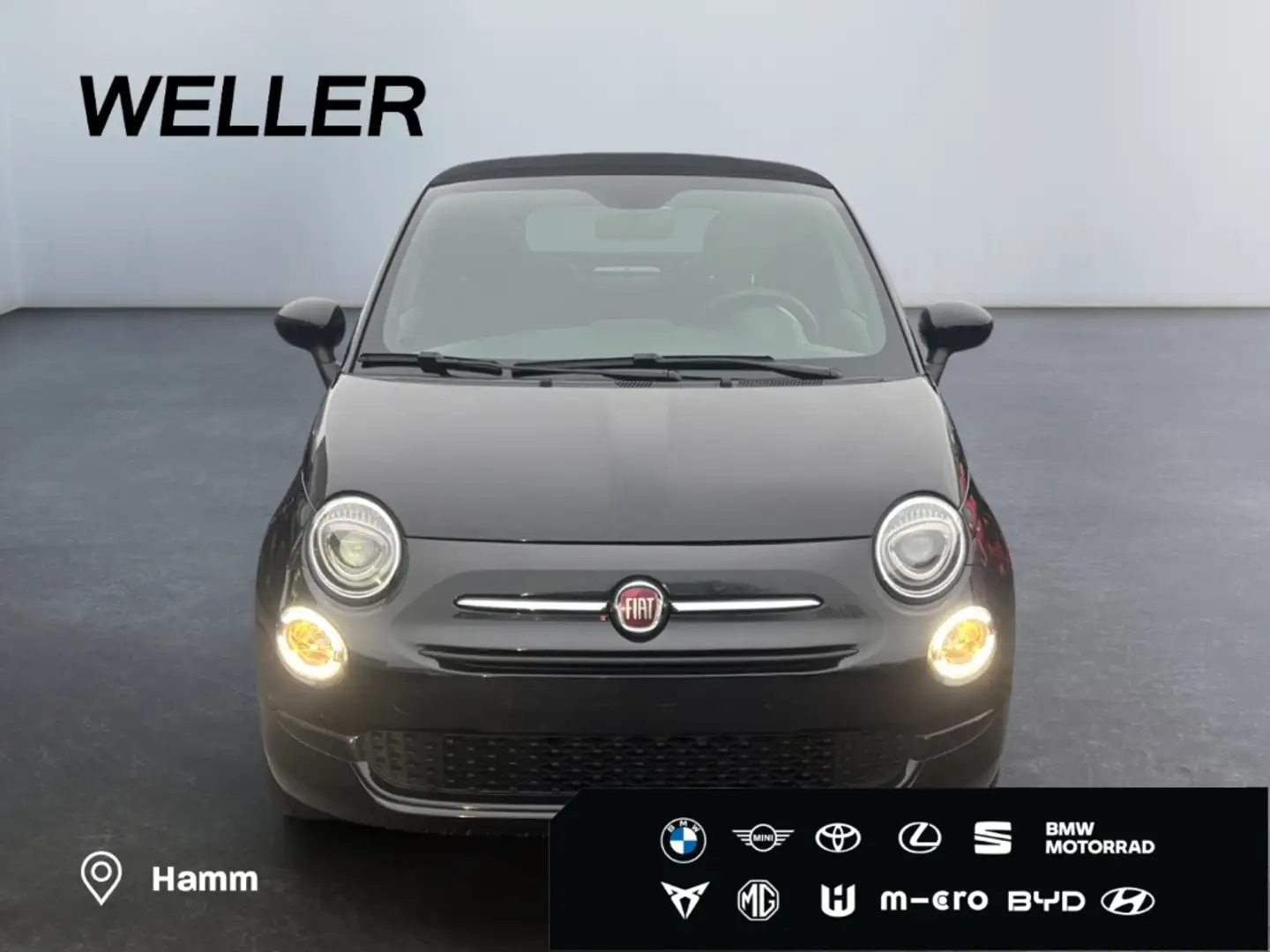 Fiat 500C 1.0 GSE Hybrid Club *CarPlay*PDC hi*LMF*DAB* Schwarz - 2
