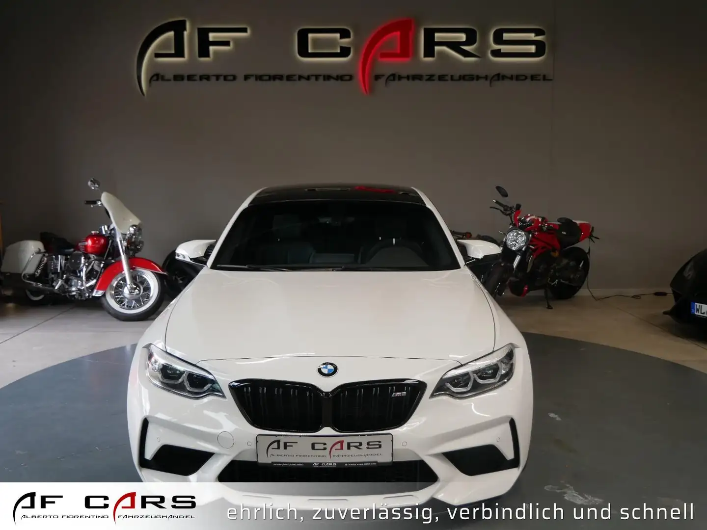BMW M2 Competition Sportabgas LED Leder Weiß - 2
