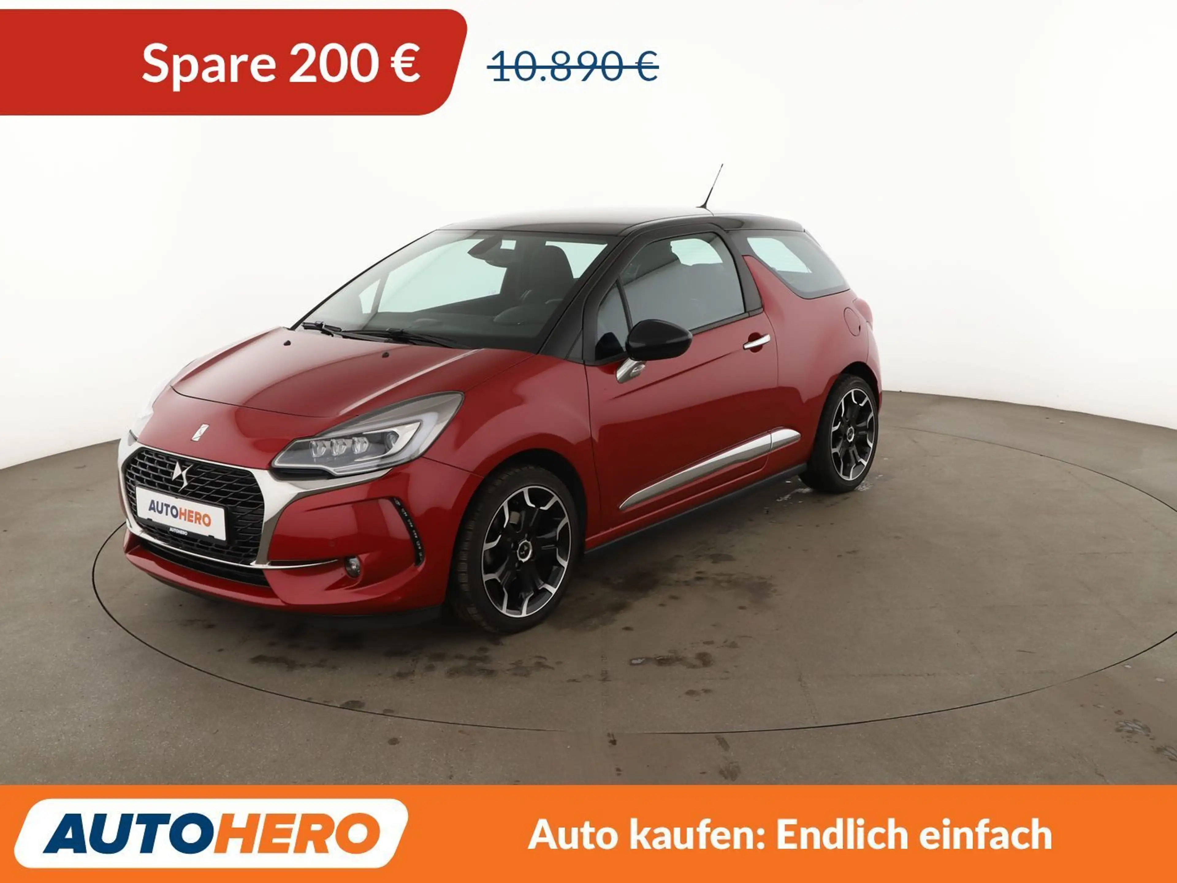 DS Automobiles DS 3 1.2 PureTech SoChic *NAVI*CAM*SHZ*TEMPO*ALU*KLIMA*